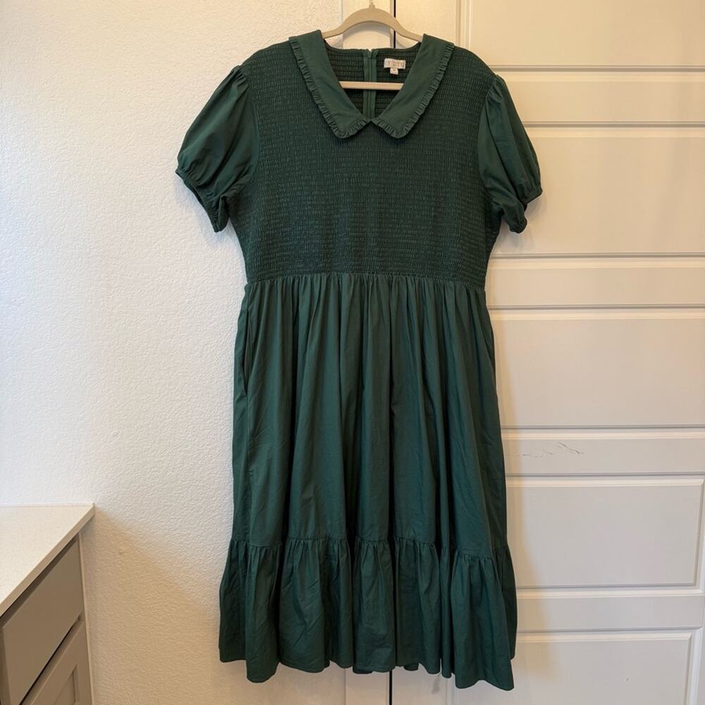 Ivy City Addie Smocked Dress - Picture 3 of 6